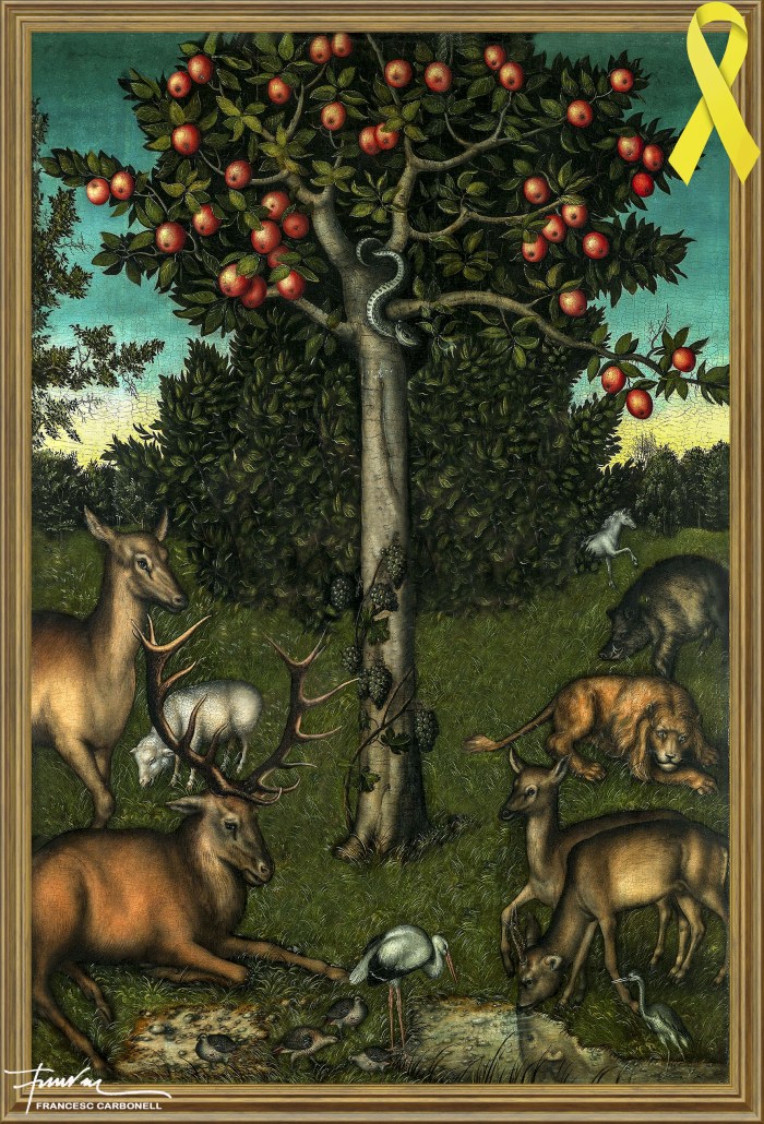 {{title|{{Adam and Eve}}}}1526 {{Technique|oil|panel}} {{Size|cm|117|80}}